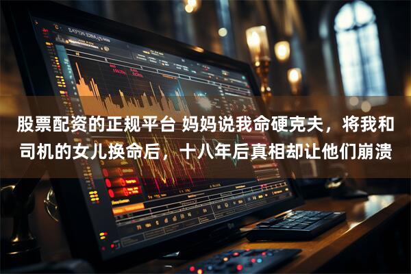 股票配资的正规平台 妈妈说我命硬克夫，将我和司机的女儿换命后，十八年后真相却让他们崩溃
