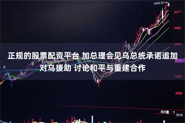 正规的股票配资平台 加总理会见乌总统承诺追加对乌援助 讨论和平与重建合作